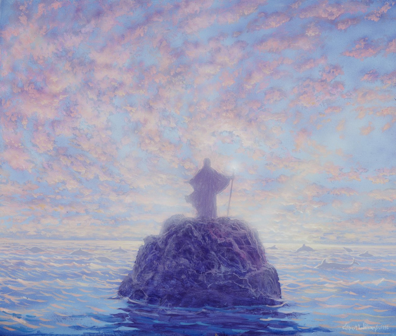 Alba dei delfini da Gilbert Williams