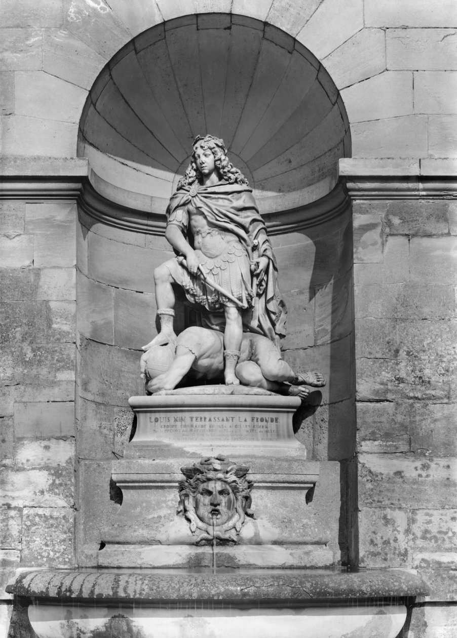 Luigi XIV calpesta la Fronda, 1654 da Gilles Guerin
