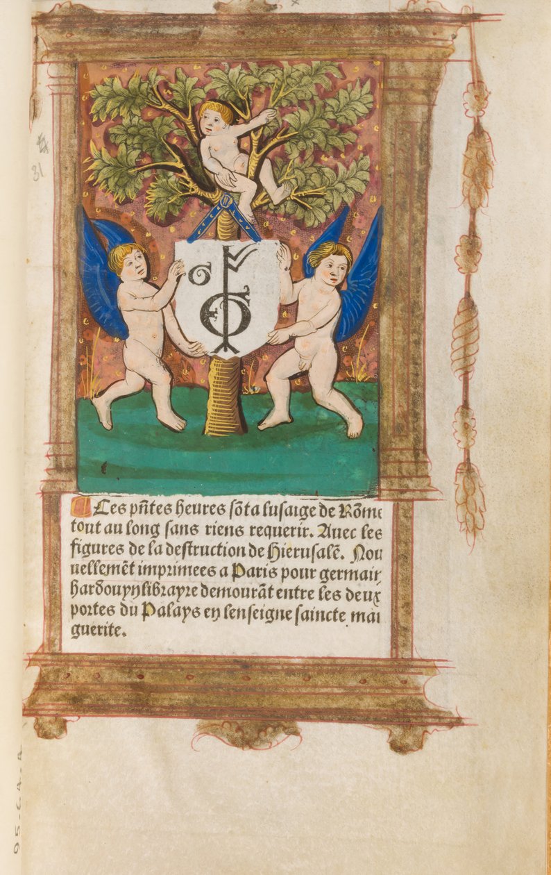 Libro delle Ore, 1518-21 da Gilles Hardouyn