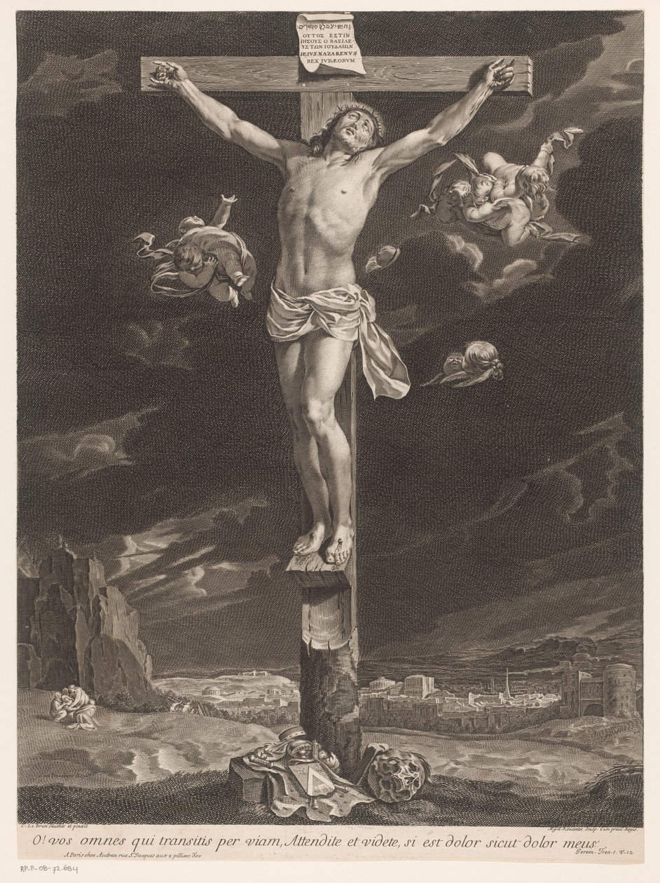 Cristo sulla croce da Gilles Rousselet