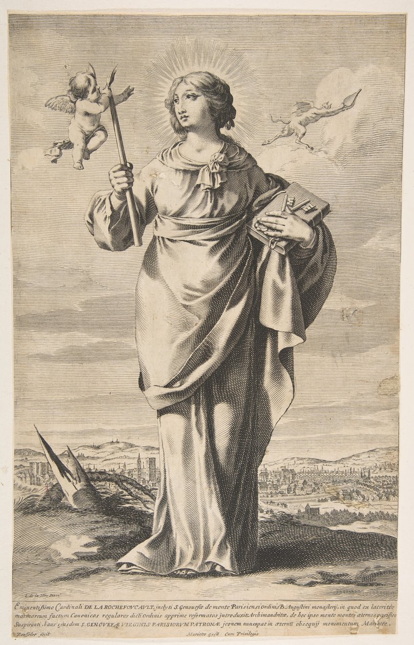 Santa Genoveffa da Gilles Rousselet