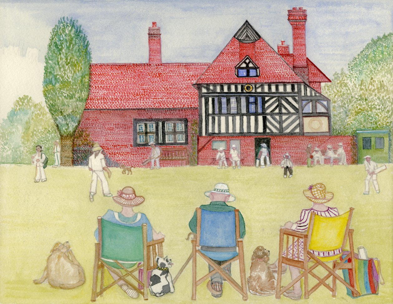 La partita di cricket da Gillian Lawson