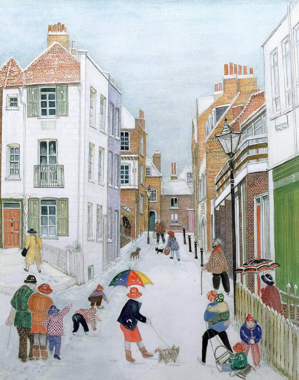 Il Monte, Hampstead, 1990 da Gillian Lawson