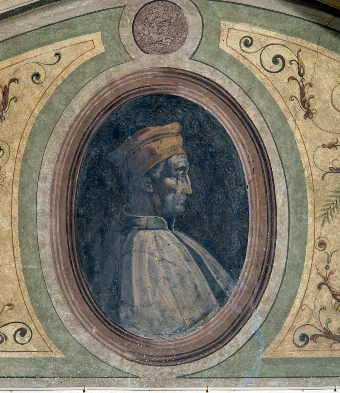 Ritratto di un uomo, Camera della Fama, 1548 da Giorgio Vasari