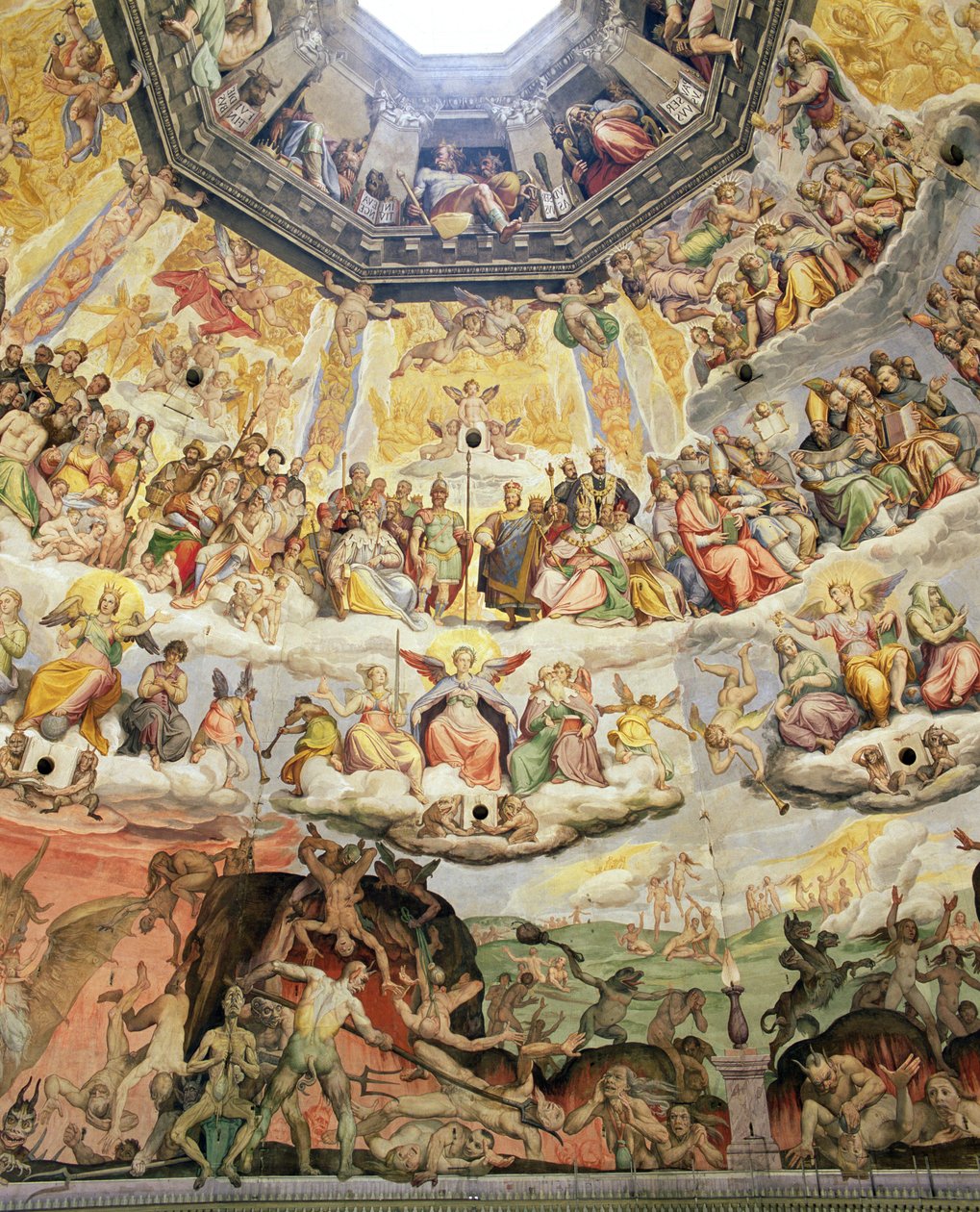 Il Giudizio Universale (dettaglio) da Giorgio Vasari