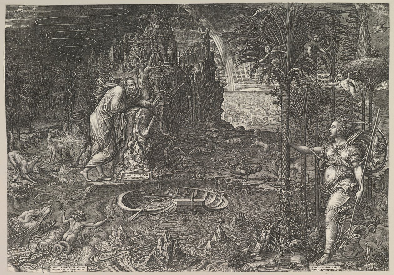 Allegoria della vita, 1561 da Giorgio Ghisi