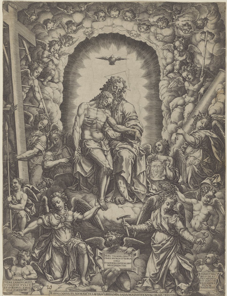 Santissima Trinità da Giorgio Ghisi