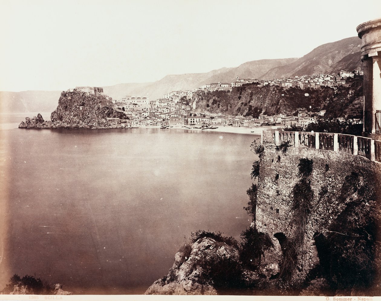 Veduta di Scilla da Giorgio Sommer