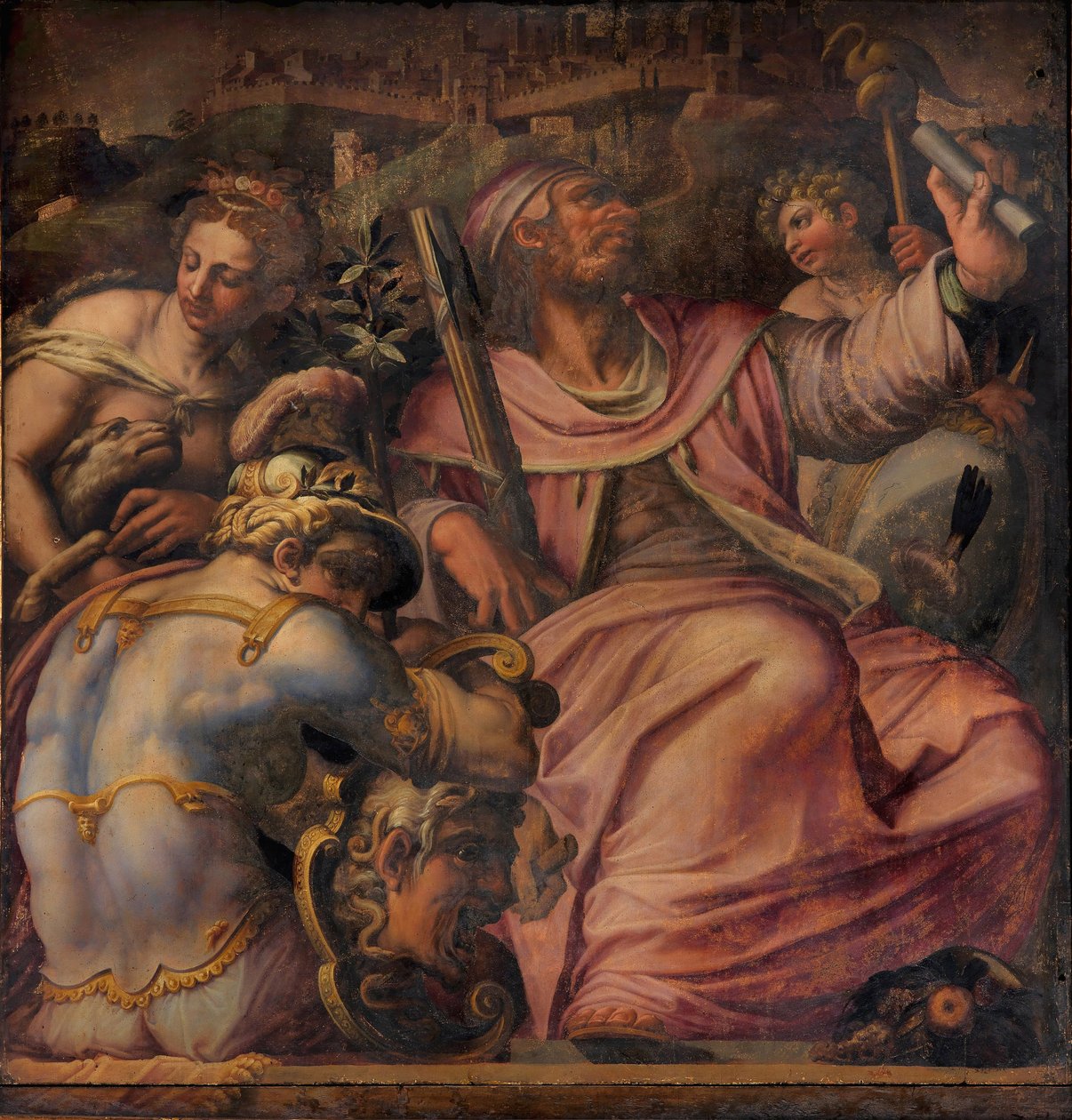 Allegoria di Certaldo da Giorgio Vasari