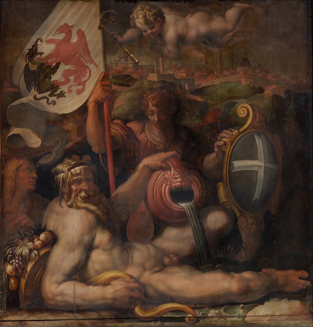 Allegoria di Volterra da Giorgio Vasari