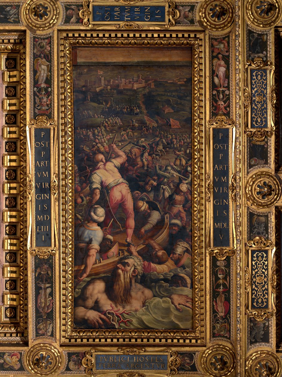 Rout dei Turchi a Piombino da Giorgio Vasari