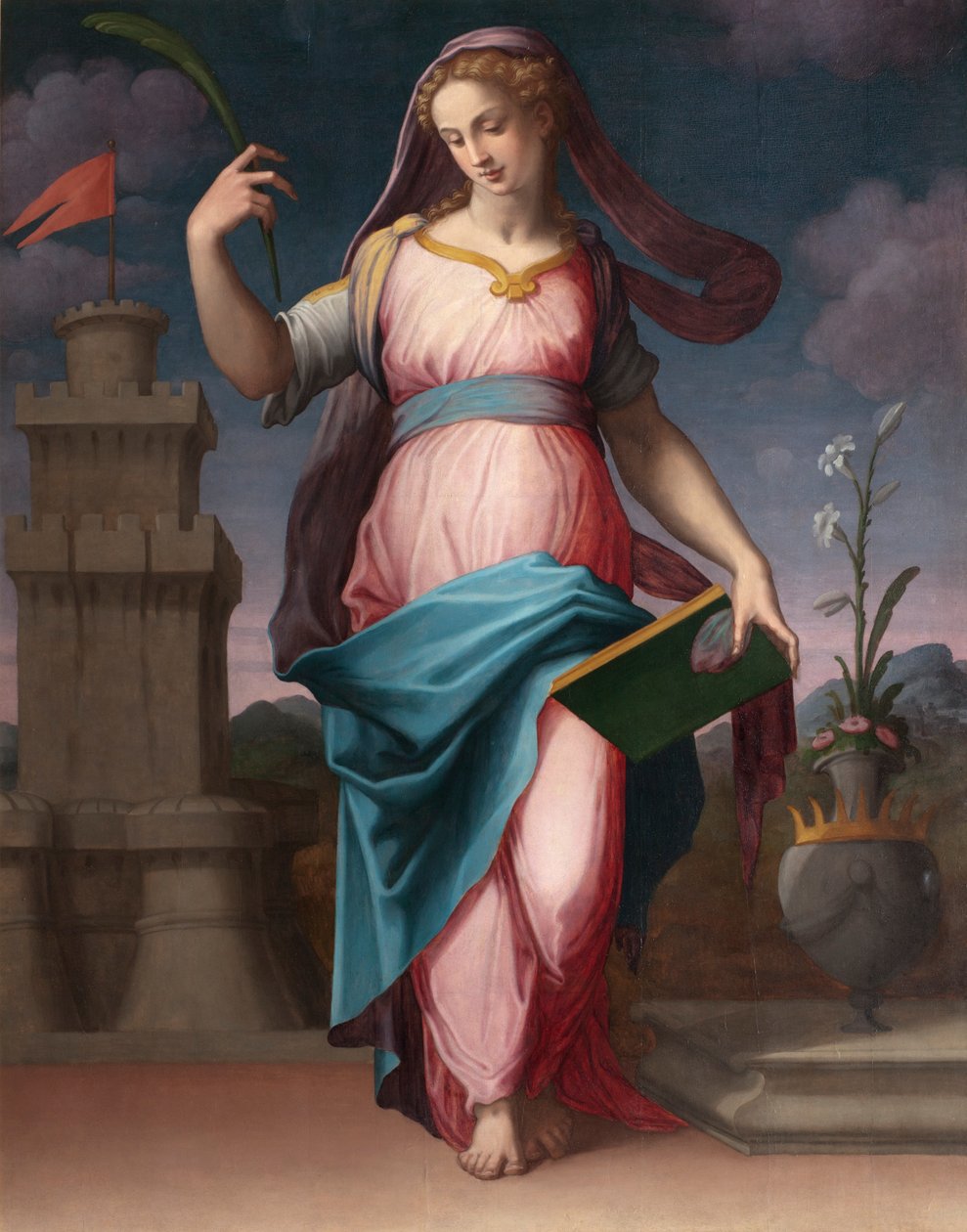 Santa Barbara da Giorgio Vasari