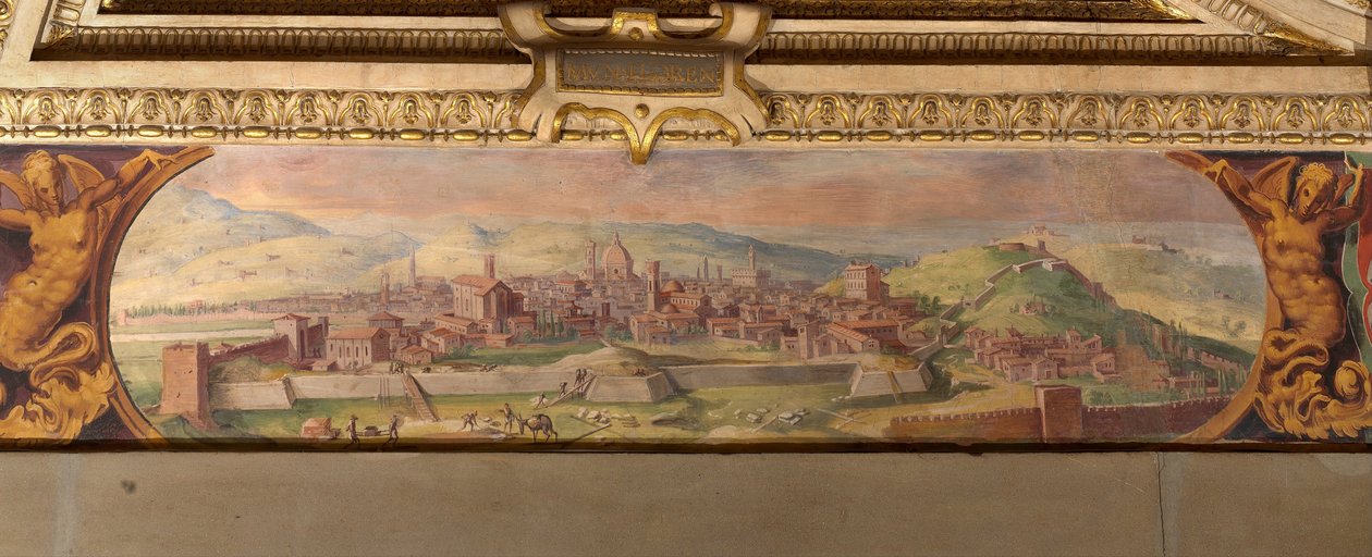 Veduta di Firenze, 1557-1558 da Giorgio Vasari