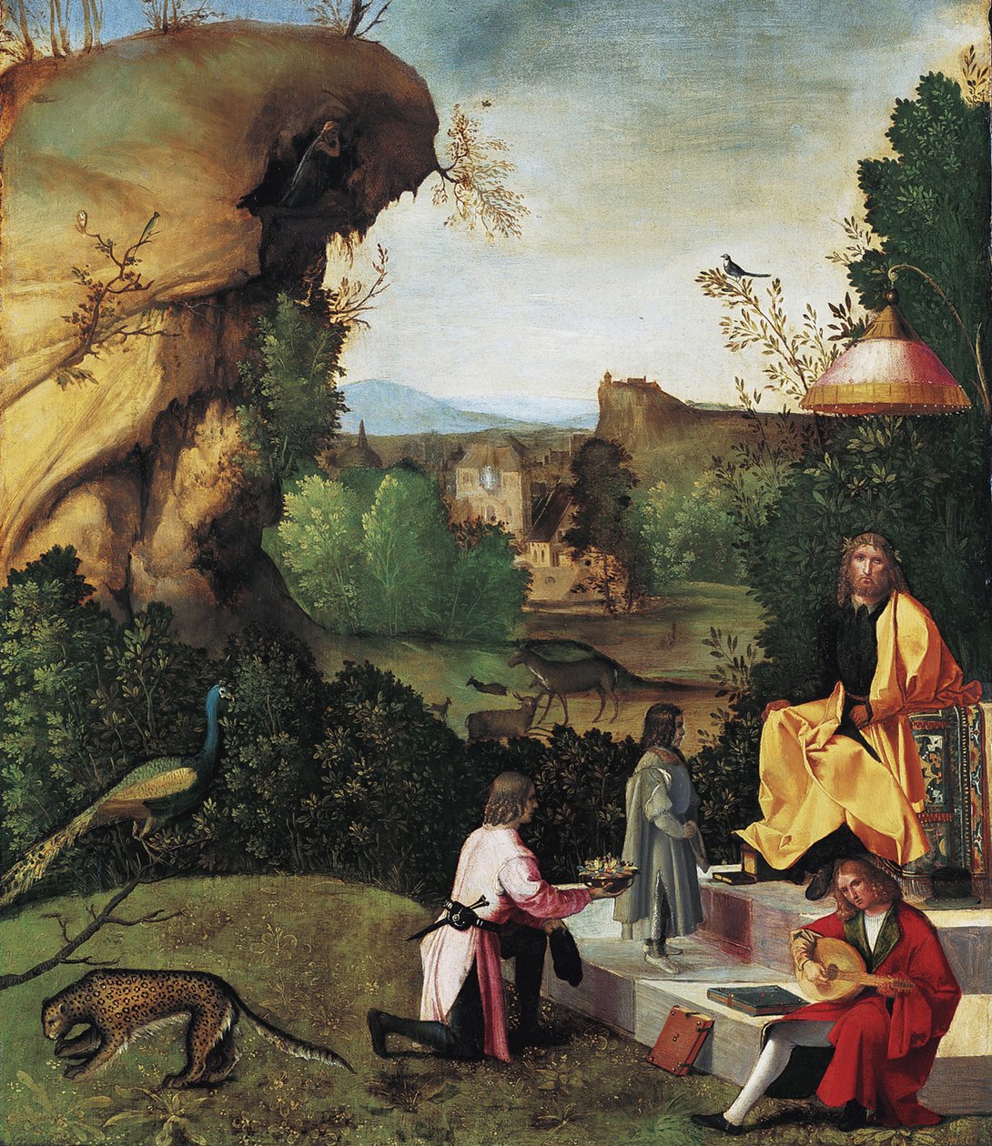 Saturno Esiliato, Fine XV sec. da Giorgione da Castelfranco