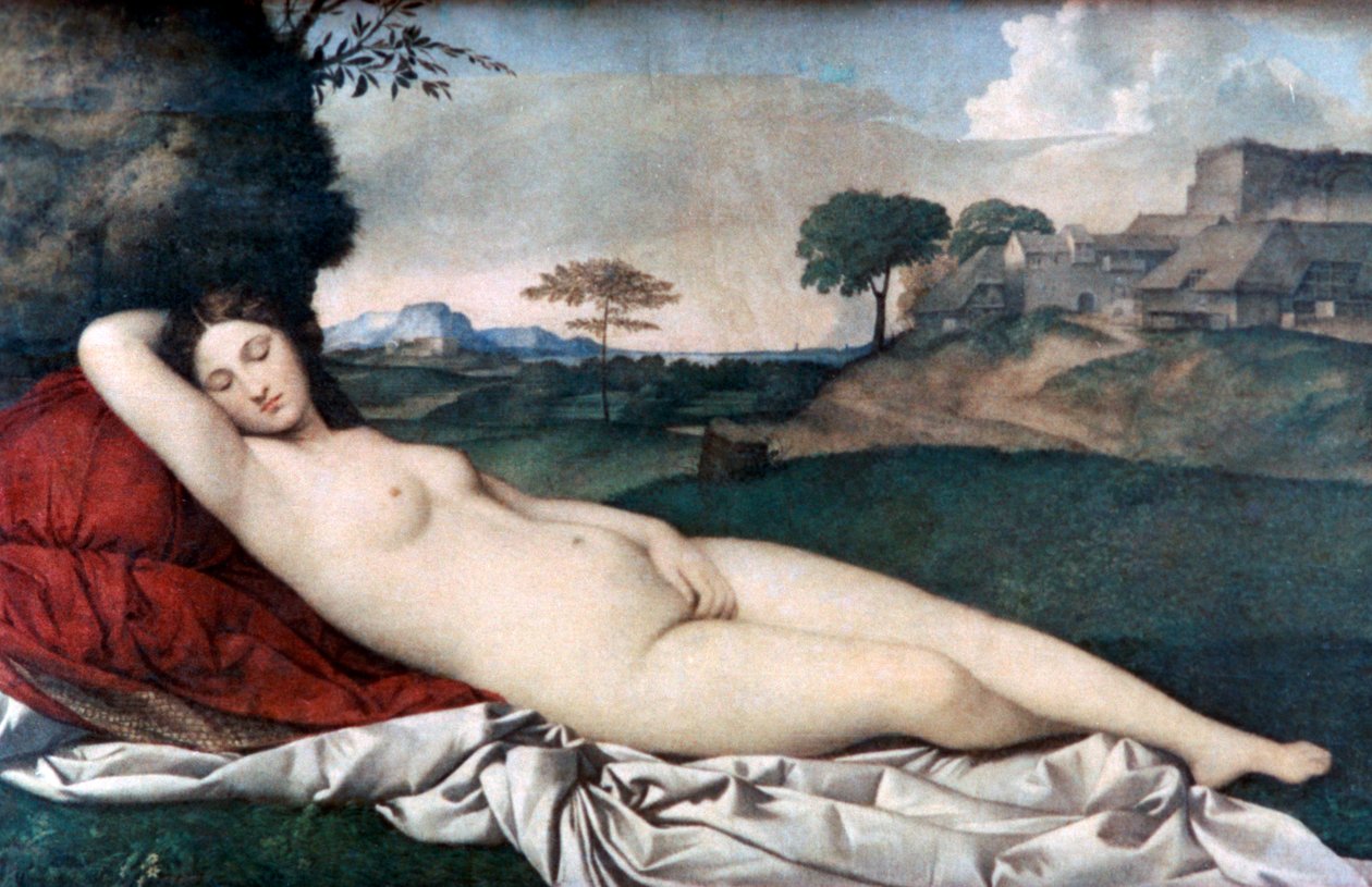 Venere dormiente da Giorgione da Castelfranco