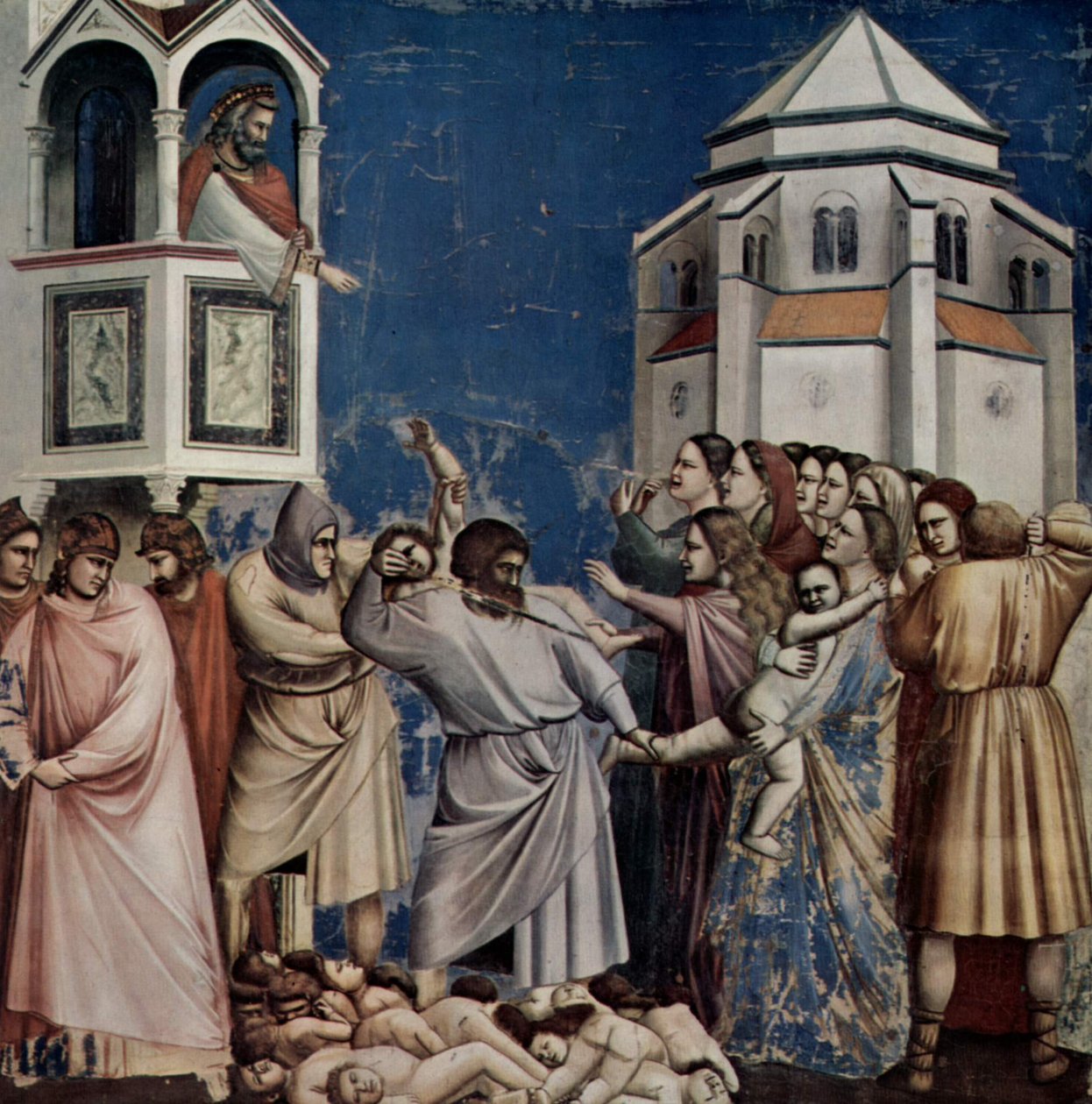 Il massacro degli innocenti da Giotto di Bondone