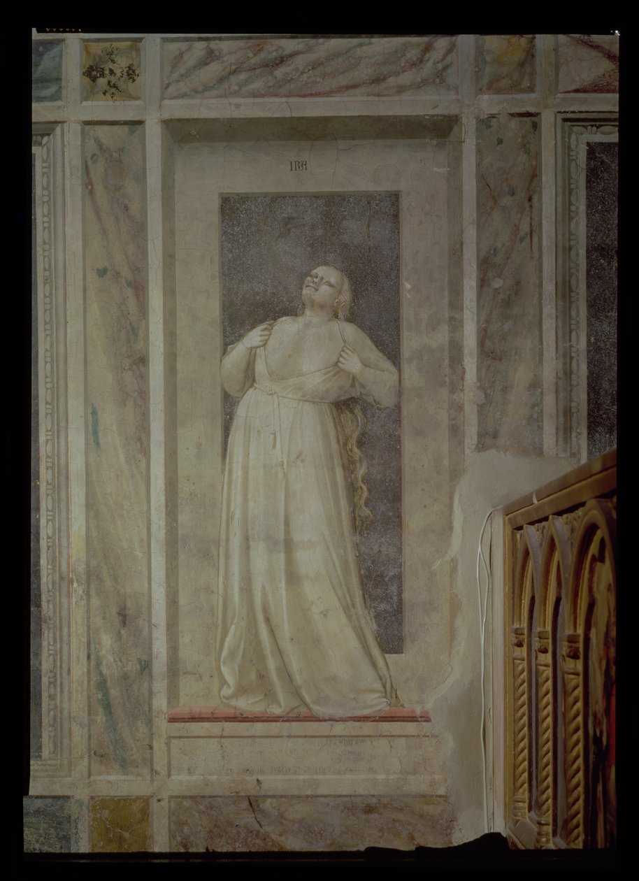 Rabbia, c.1305 da Giotto di Bondone