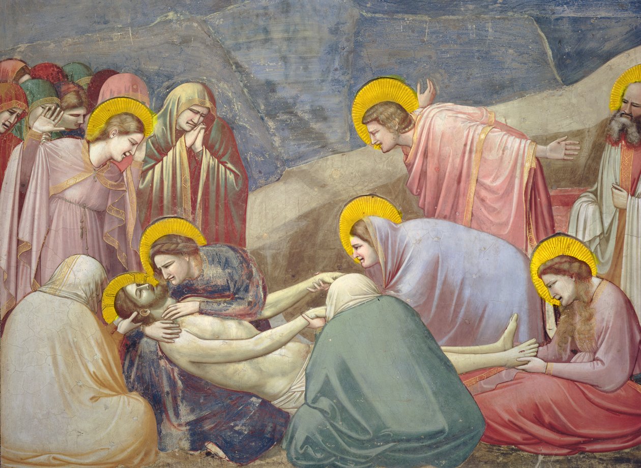 Compianto sul Cristo morto (dettaglio) da Giotto di Bondone