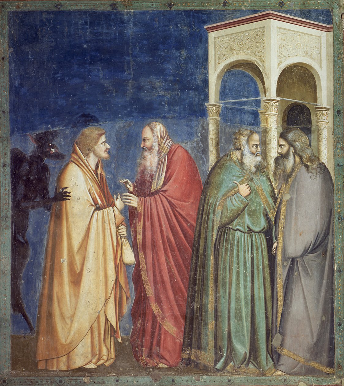 Il pagamento di Giuda da Giotto di Bondone