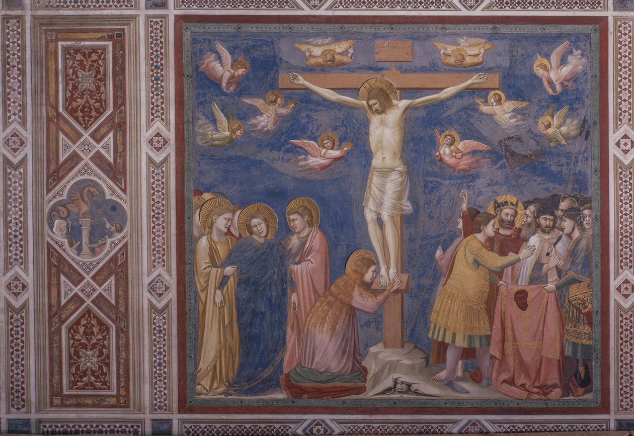 Crocifissione, di Giotto da Giotto (c.1266 1337)