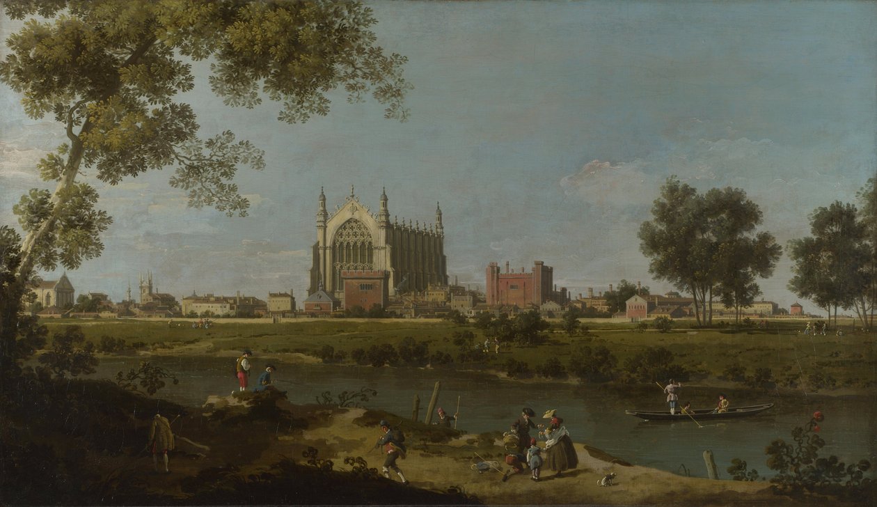 Eton College, c.1754 da Giovanni Antonio Canal