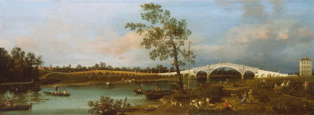 Vecchio Ponte di Walton da Giovanni Antonio Canal