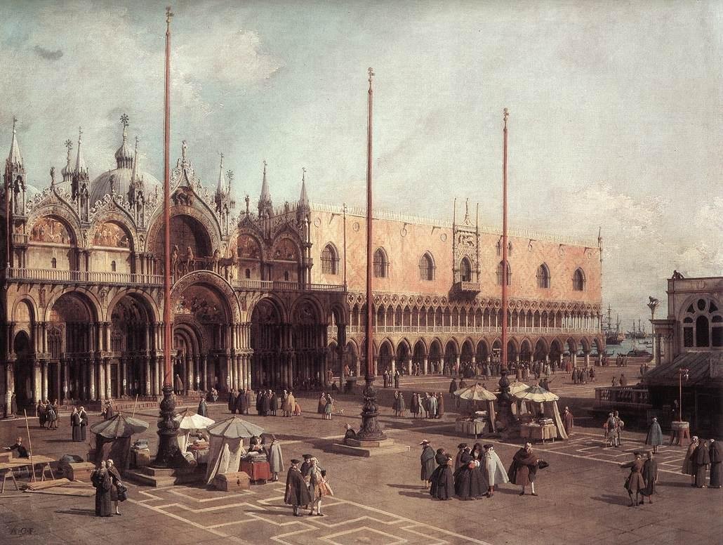 Piazza San Marco da Giovanni Antonio Canal