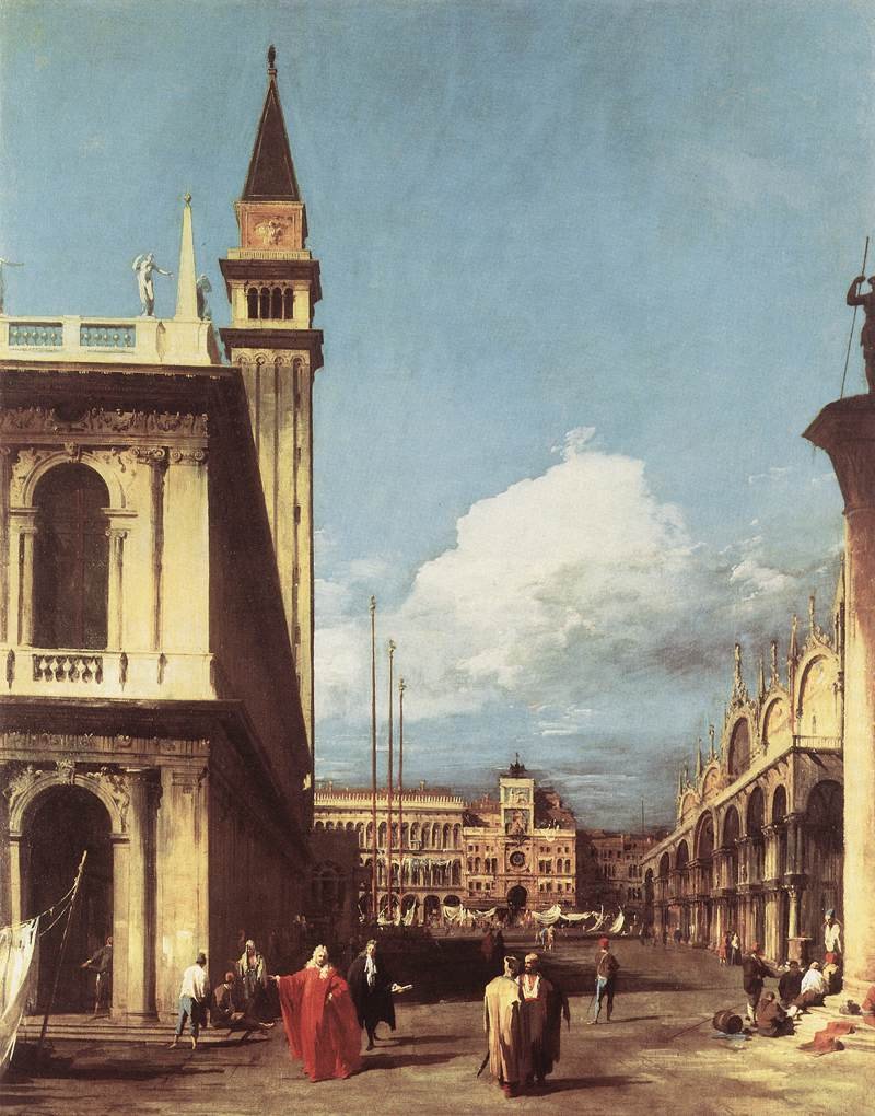 La Piazzetta, Guardando verso la Torre dell