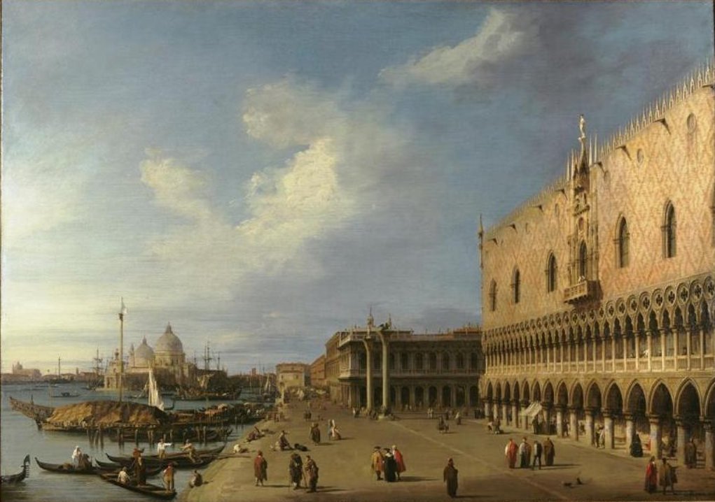 Veduta del Molo da Giovanni Antonio Canal
