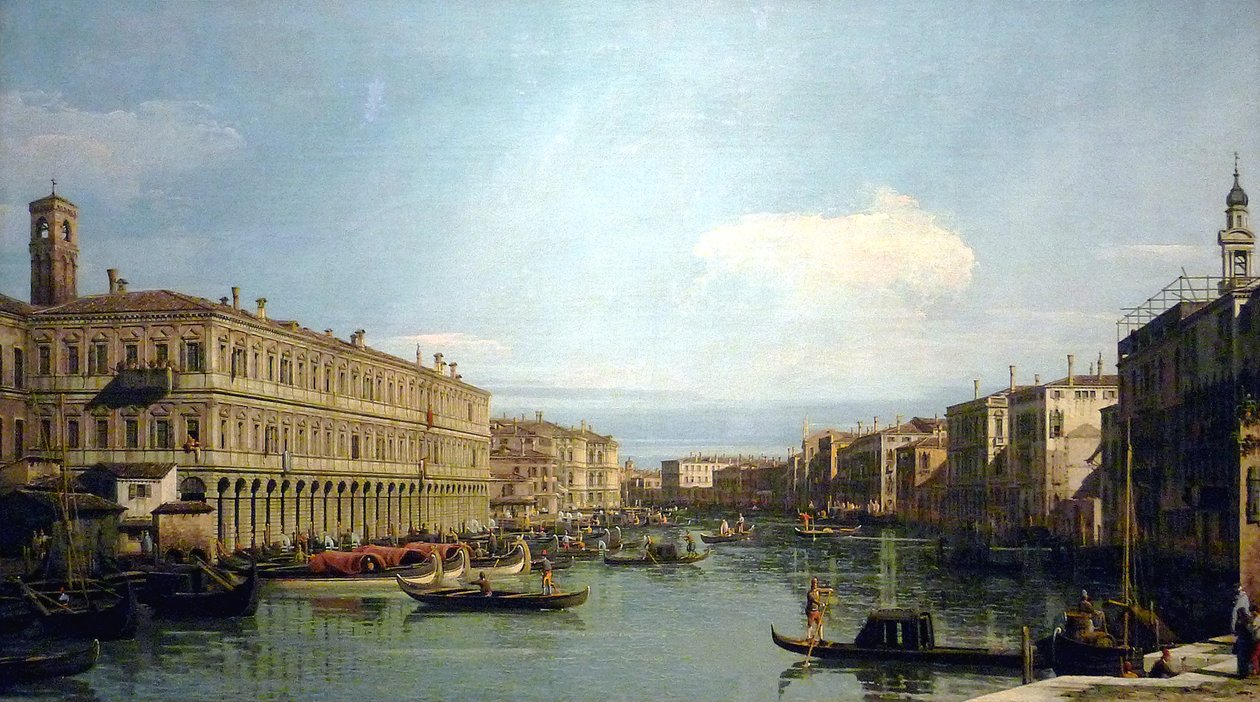 Veduta del Canal Grande da Giovanni Antonio Canal