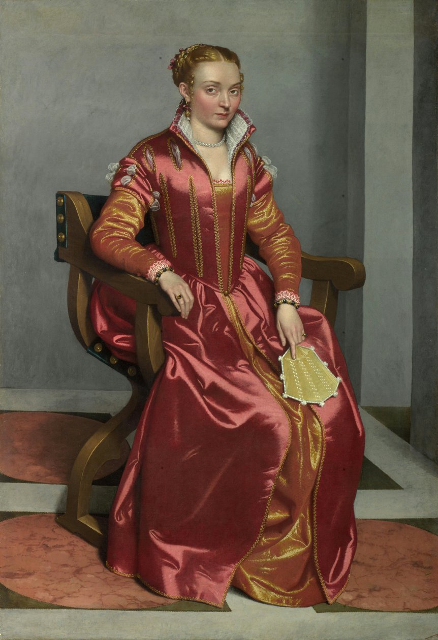 Ritratto di una Signora, c.1555-60 da Giovanni Battista Moroni
