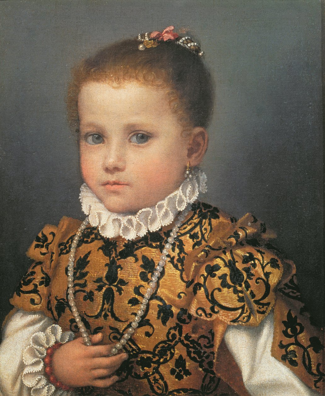 Ritratto di una giovane ragazza da Giovanni Battista Moroni