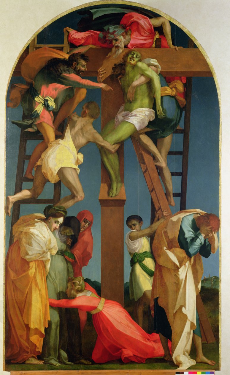 La discesa dalla croce, 1521 da Giovanni Battista Rosso Fiorentino