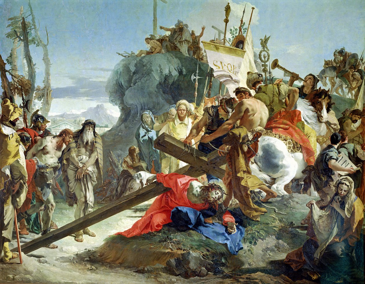 Cristo sulla via del Calvario, 1749 da Giovanni Battista Tiepolo