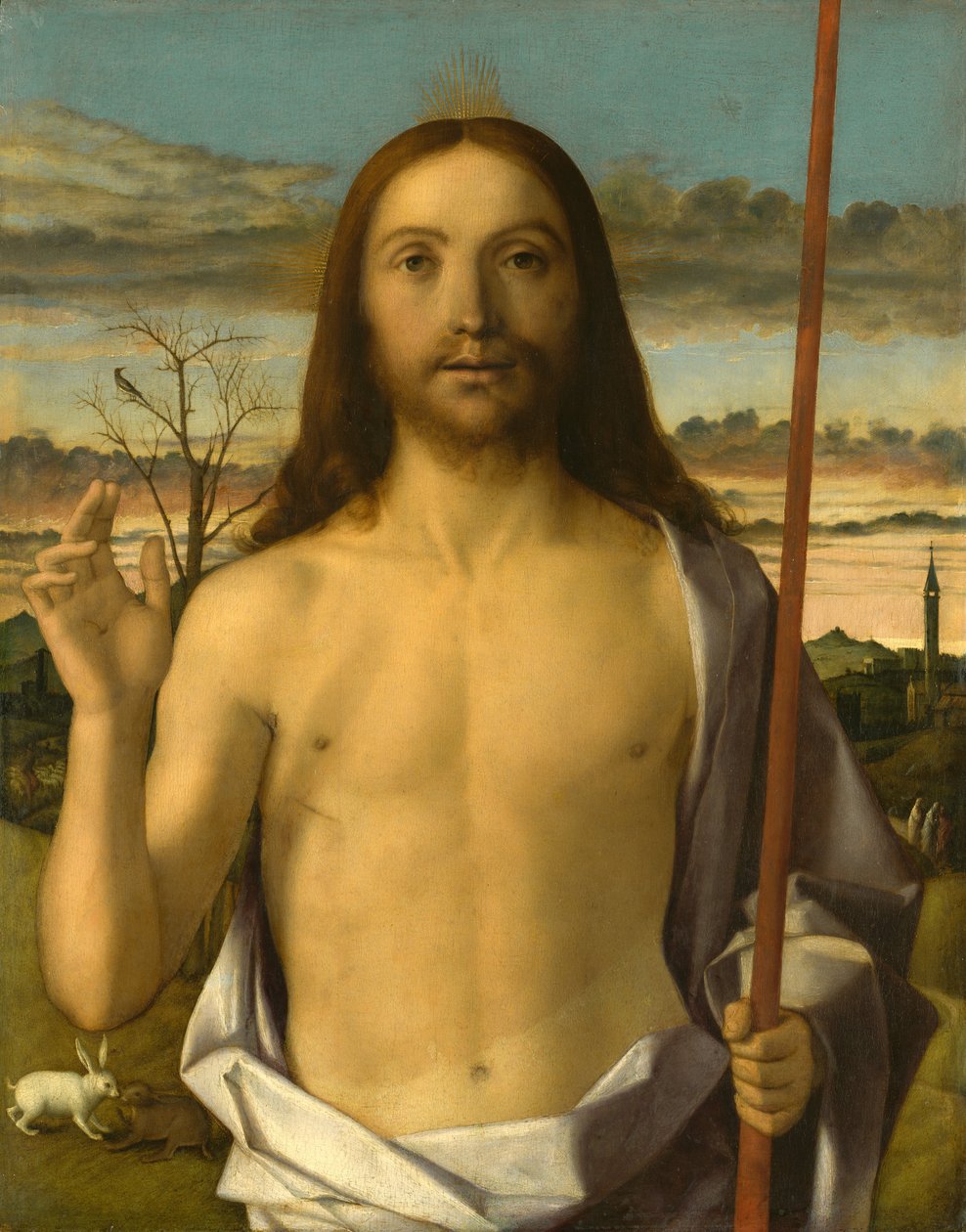 Cristo benedicente da Giovanni Bellini