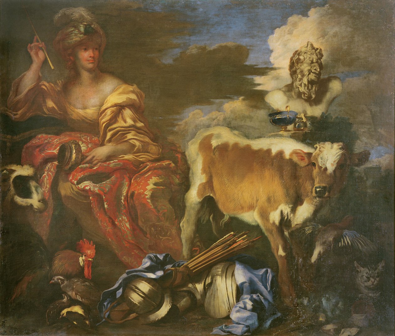 Circe, c.1653 da Giovanni Benedetto Castiglione