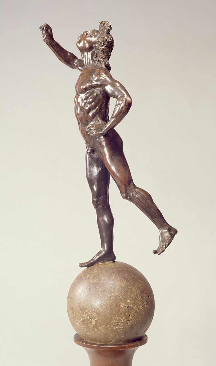 Figura della fontana di Mercurio, Fiorentino, 1515 da Giovanni Francesco Rustici