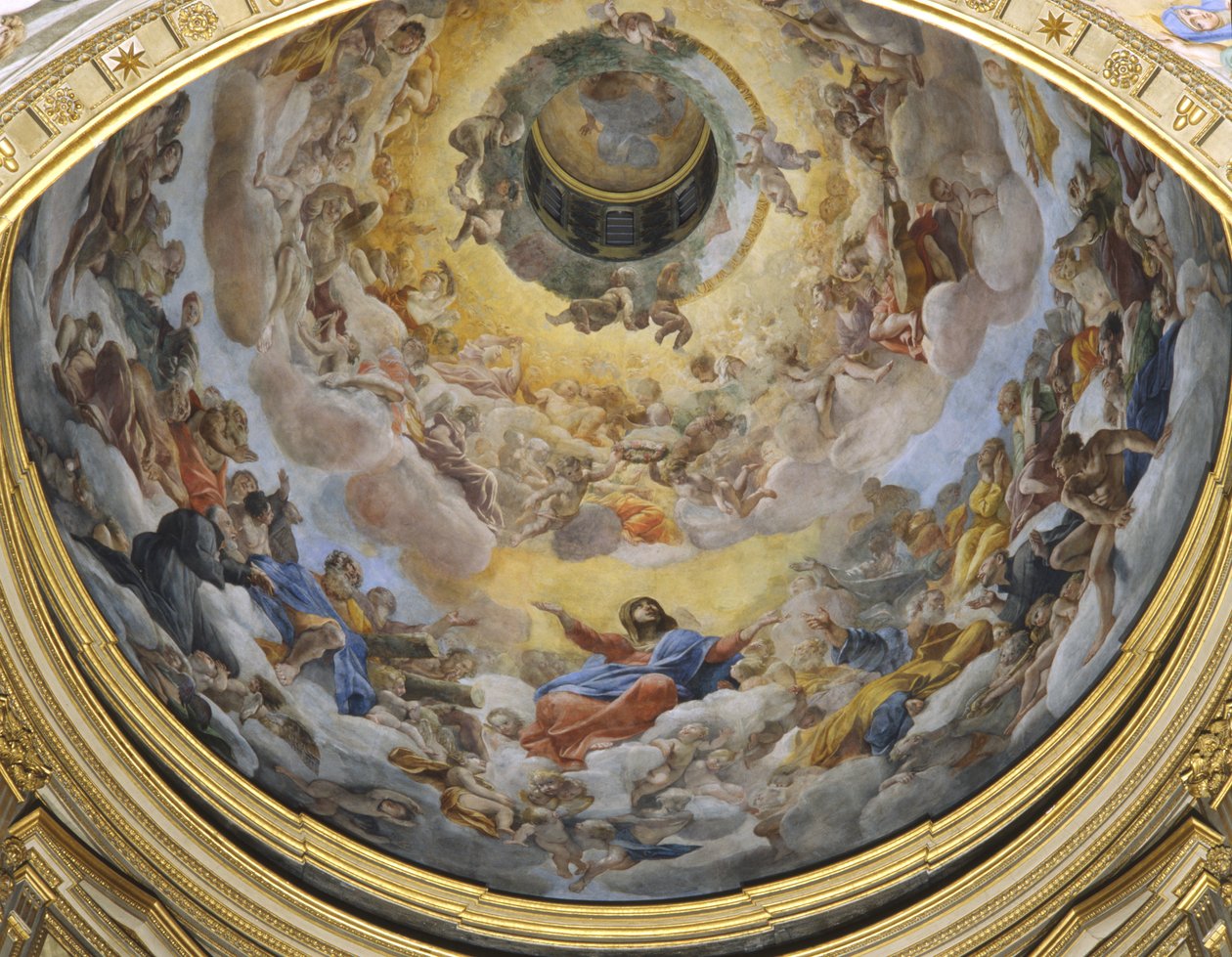 Gloria del Paradiso, 1627 da Giovanni Lanfranco