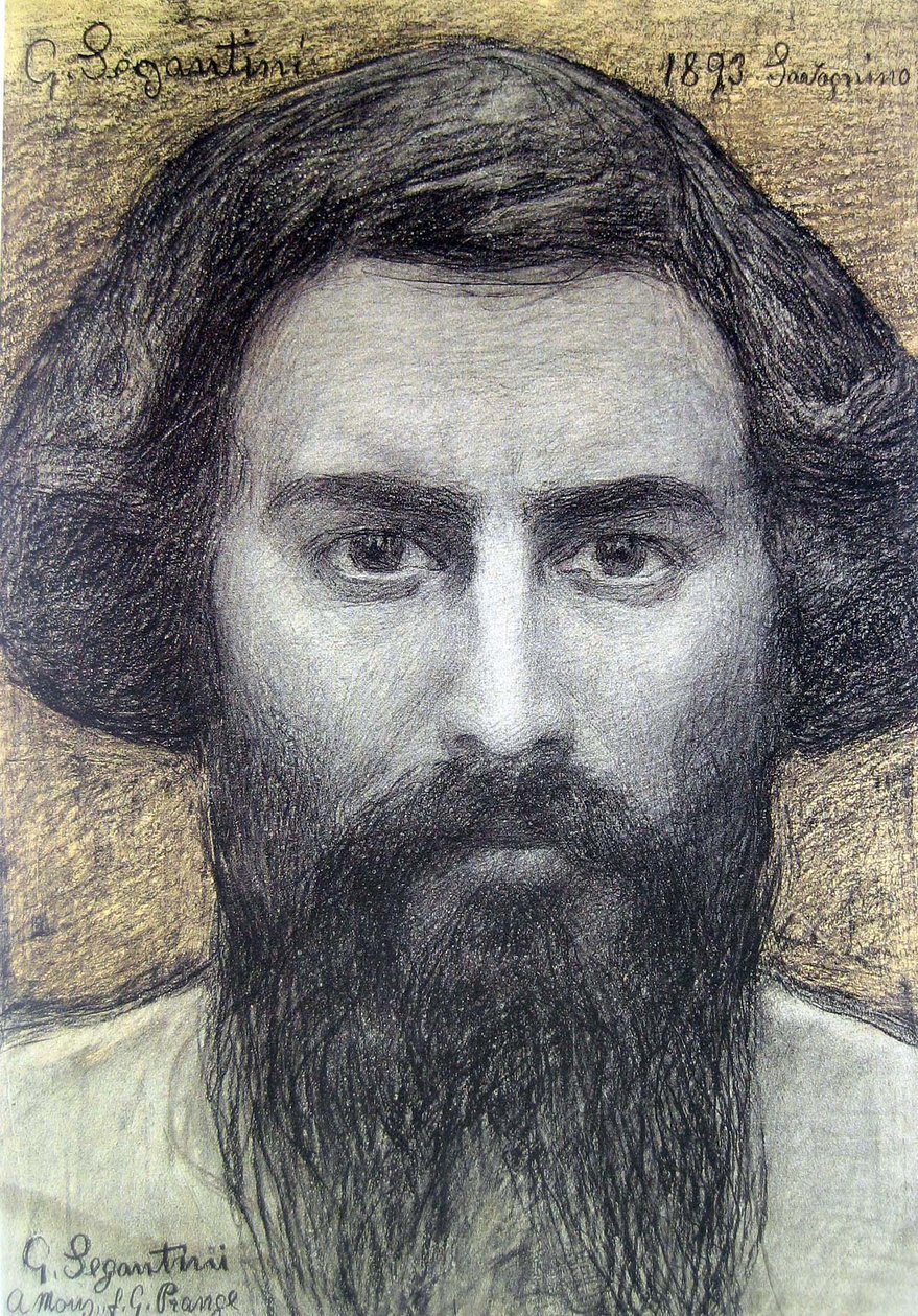 Autoritratto da Giovanni Segantini
