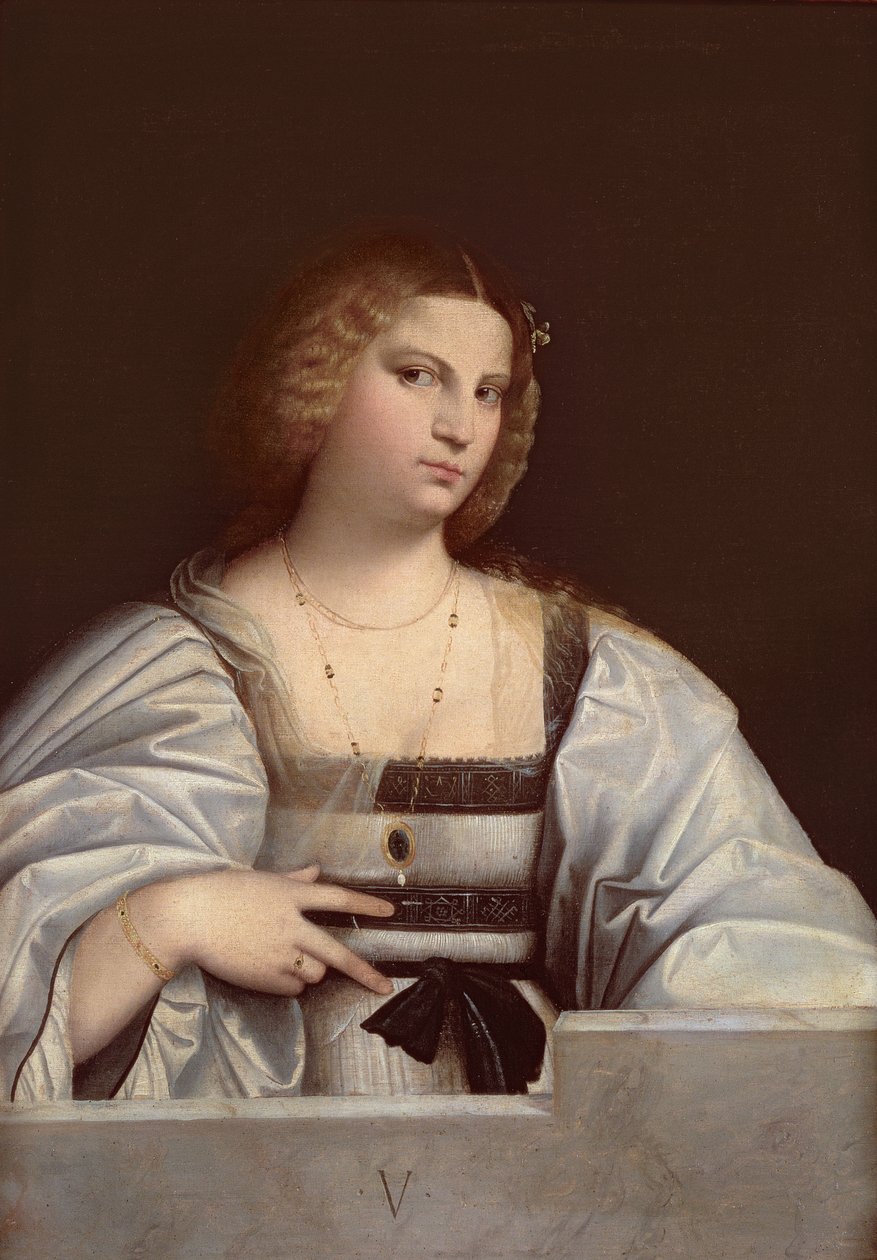 Ritratto di una ragazza da Giovanni de Busi Cariani