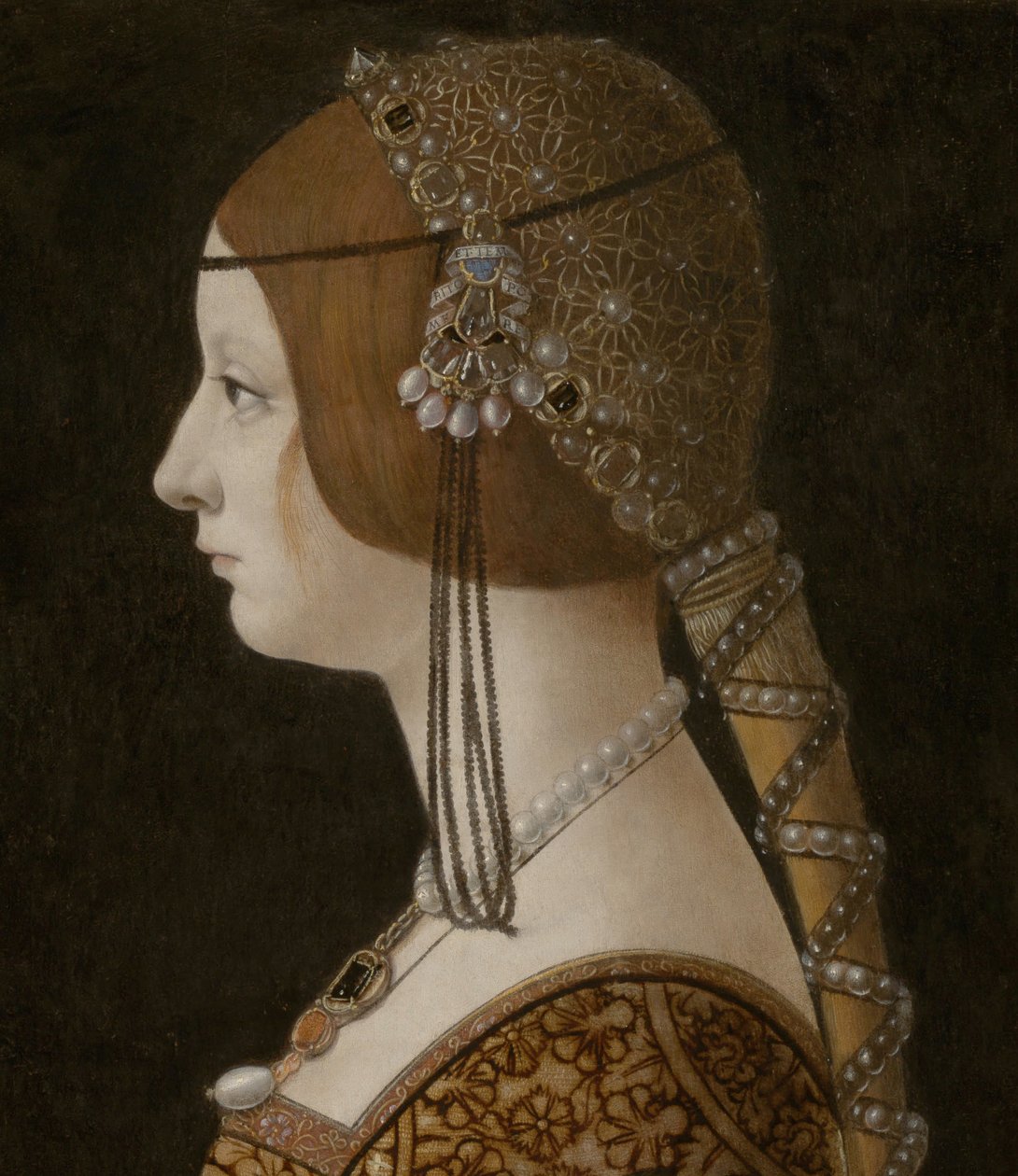 Blanca Maria Sforza da Giovanni Ambrogio de Predis