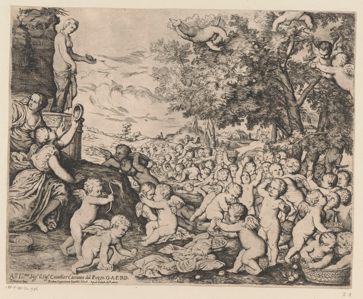 Adorazione di Venere da parte dei putti da Giovanni Andrea Podesta