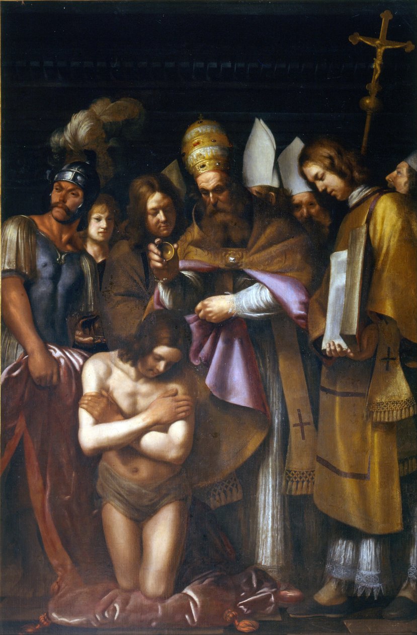 Battesimo di Costantino da Giovanni Antonio Galli