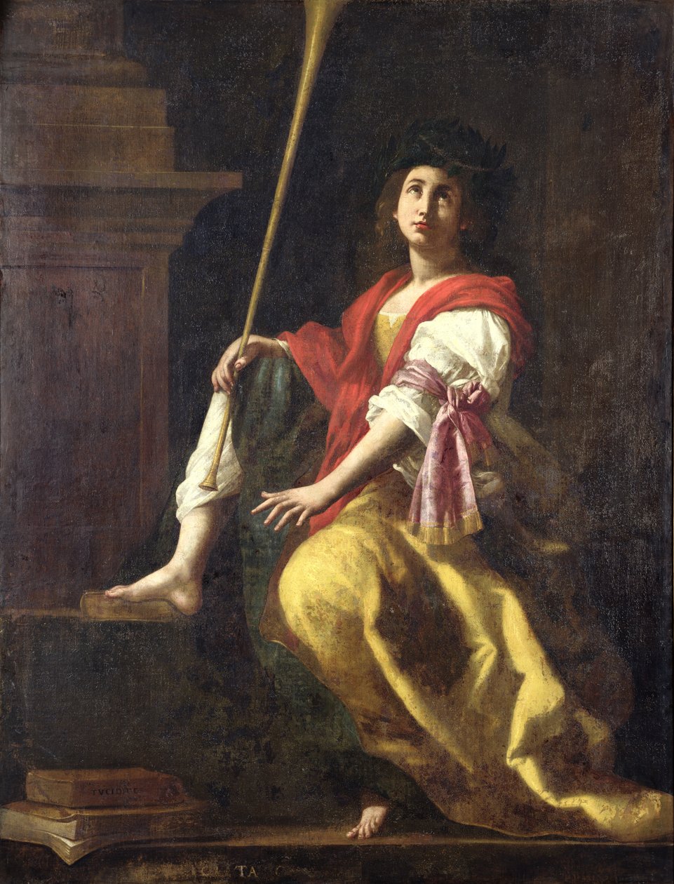 Clio, Musa della Storia, 1624 da Giovanni Baglione