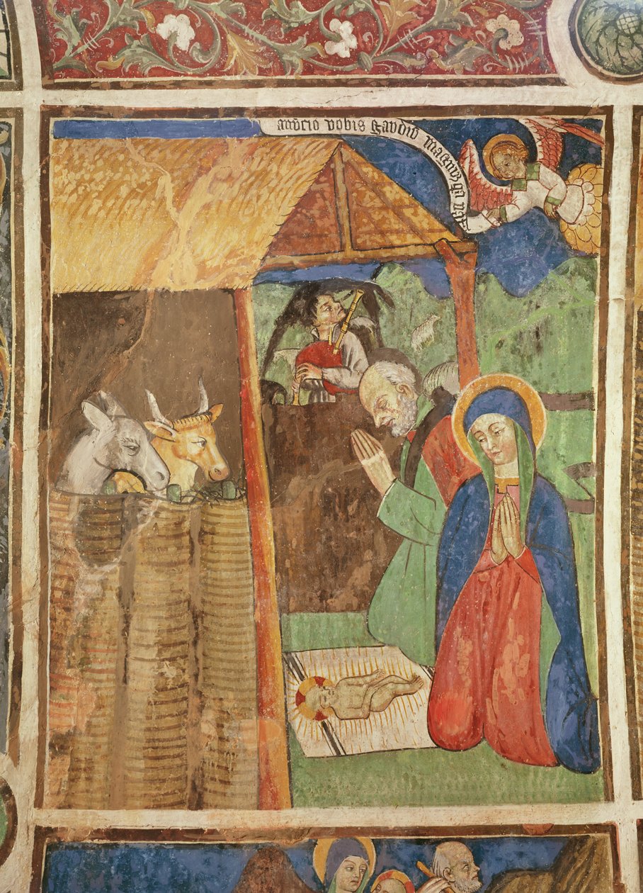 La Natività, c.1480 da Giovanni Baleison