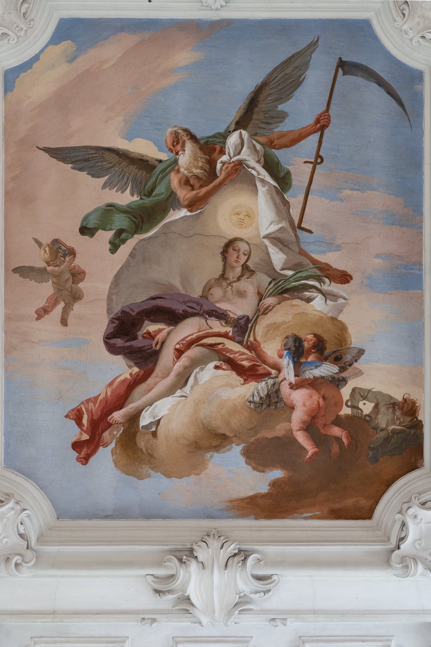 Il tempo scopre la verità da Giovanni Battista Tiepolo