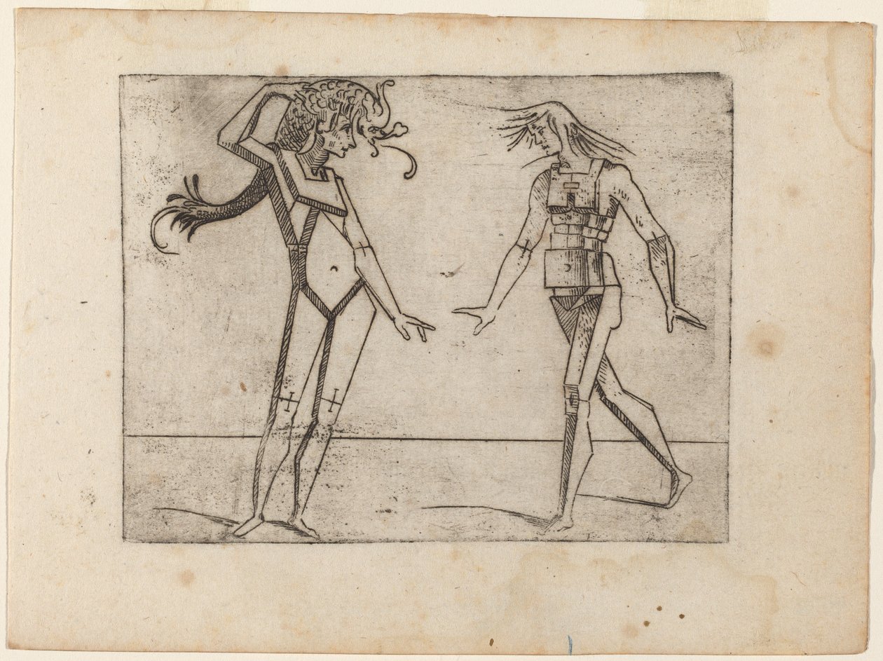Da "Bizzarie di varie Figure" da Giovanni Battista Bracelli