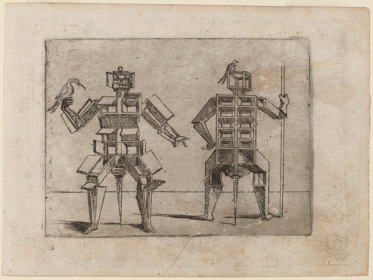Da "Bizzarie di varie Figure" da Giovanni Battista Bracelli