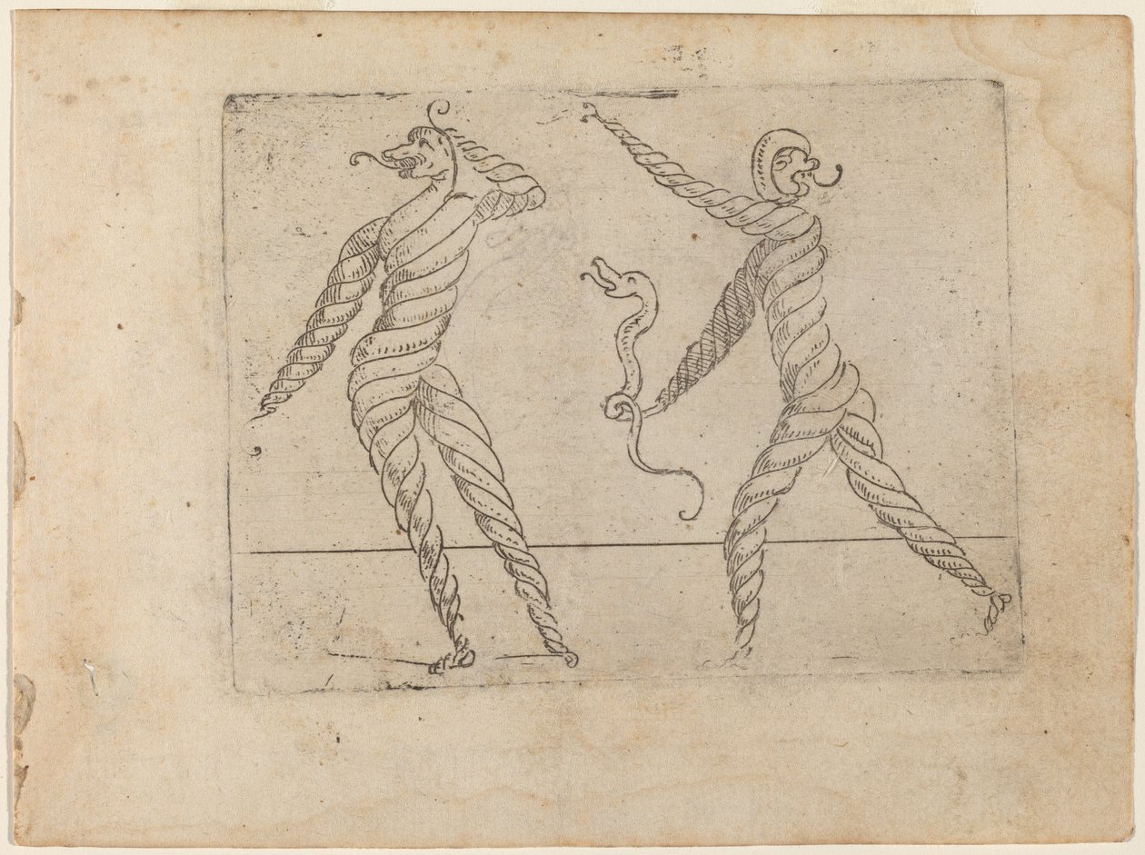 Da "Bizzarie di Varie Figure" da Giovanni Battista Bracelli