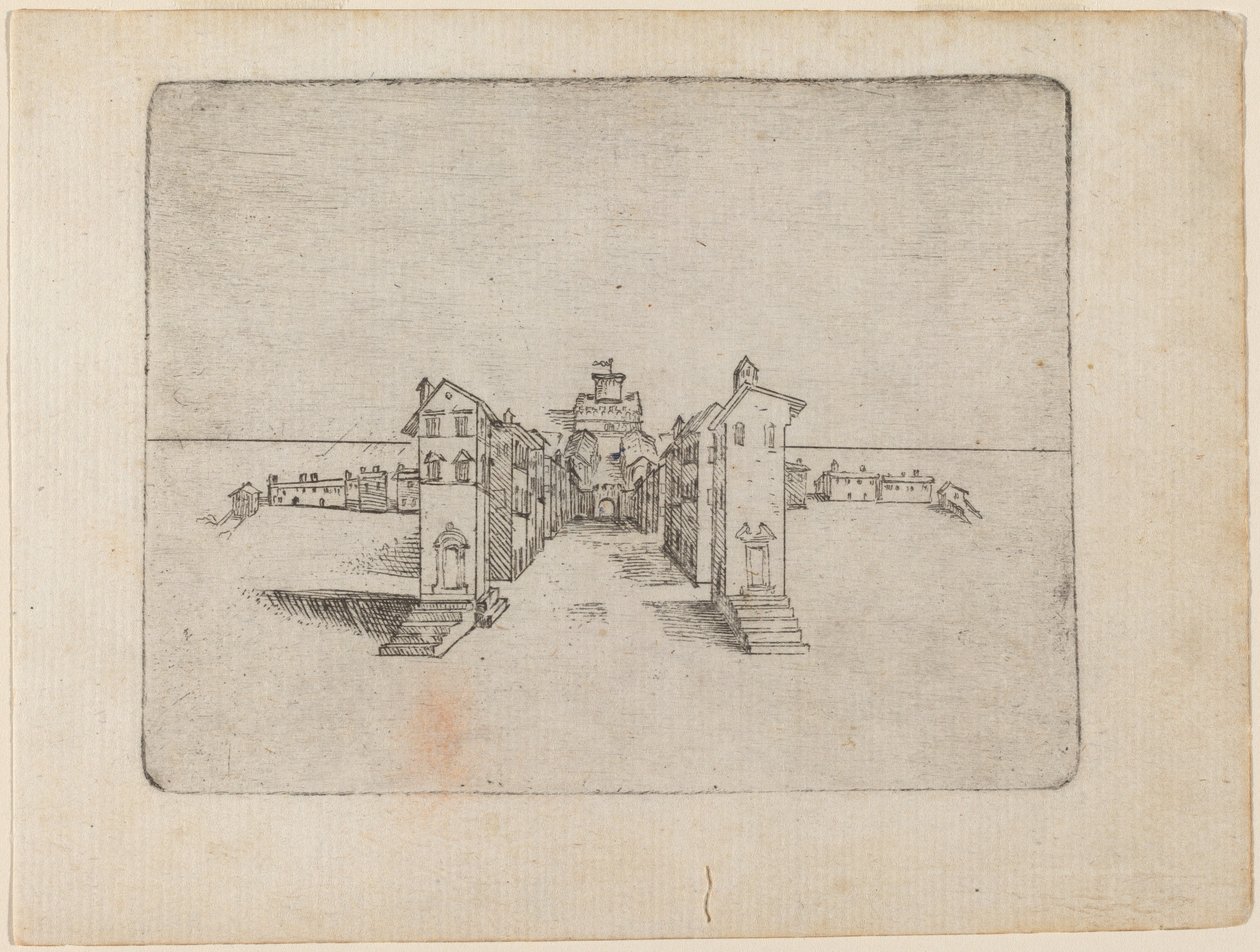 Da "Bizzarie di varie figure" da Giovanni Battista Bracelli